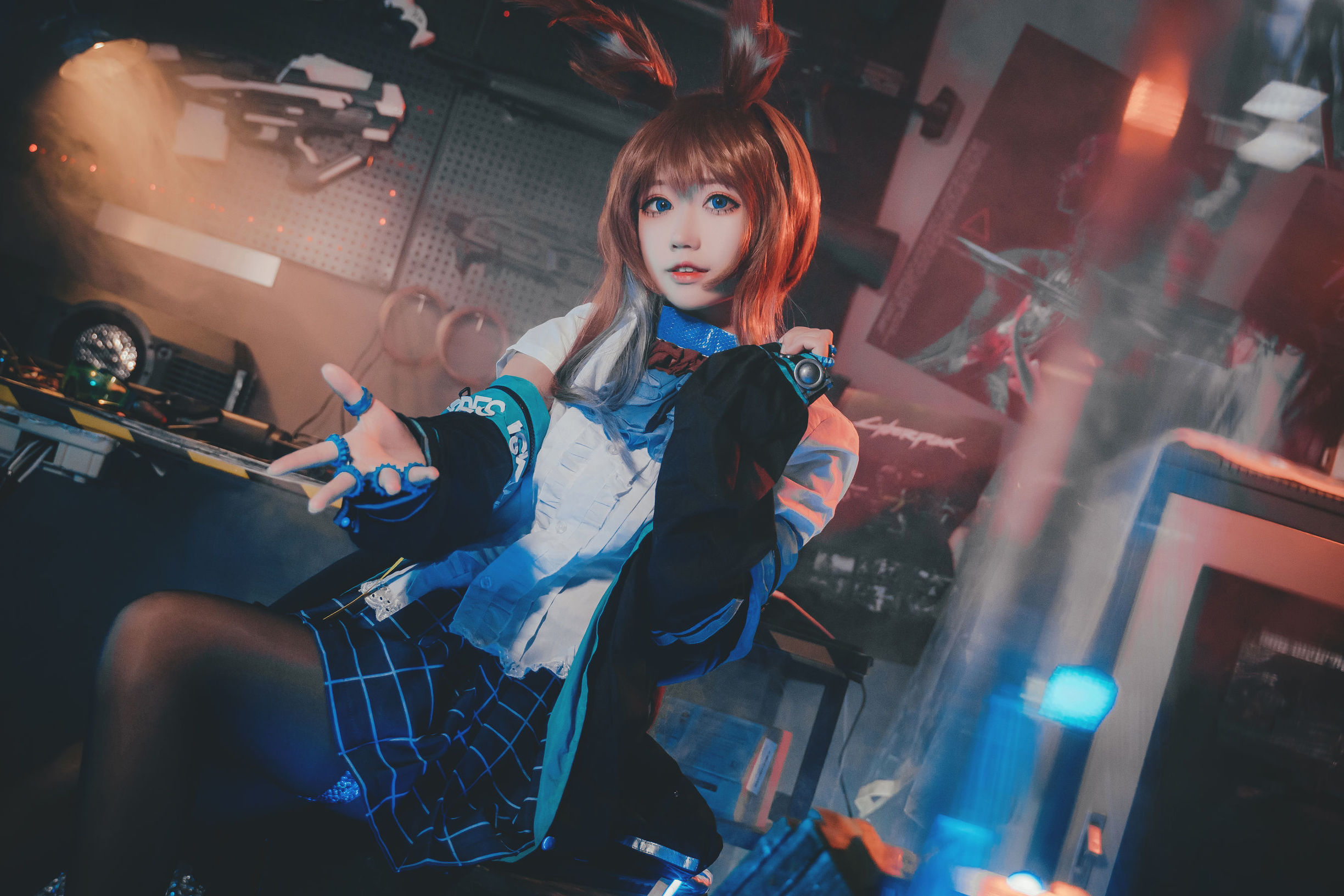 [网红COSER]猫君君MaoJun明日方舟阿米娅插图5